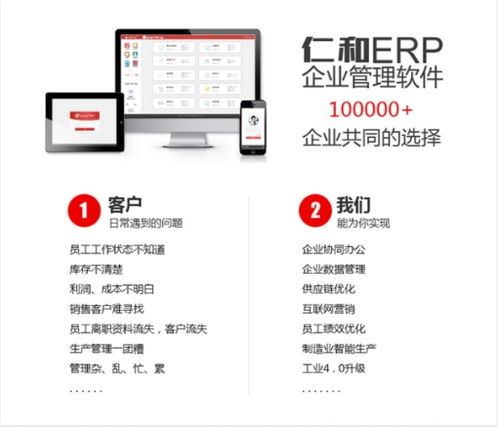 仁和ERP 生产型工厂企业管理首推的管理软件