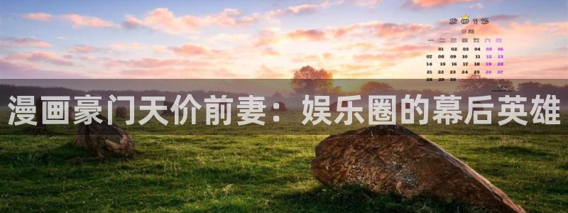 漫漫汗汗漫画：漫画豪门天价前妻：娱乐圈的幕后英雄
